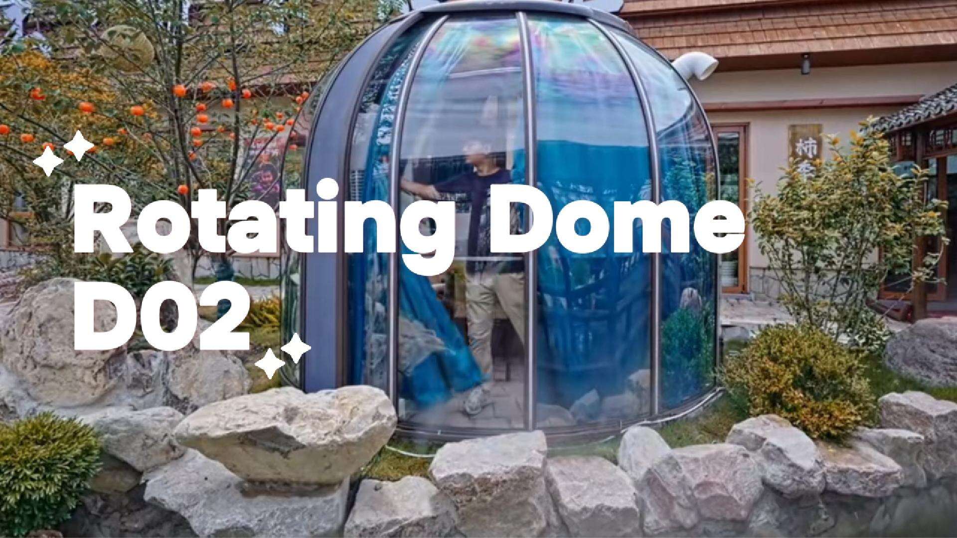 Sunkaer Rotating Polycarbonate Dome: A Restaurant Dining Experience That Goes Viral 