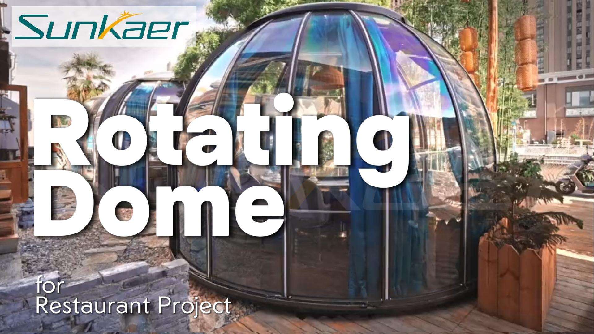 Rotating Dome House for Restaurant: 360° Dining That Keeps Guests Coming Back