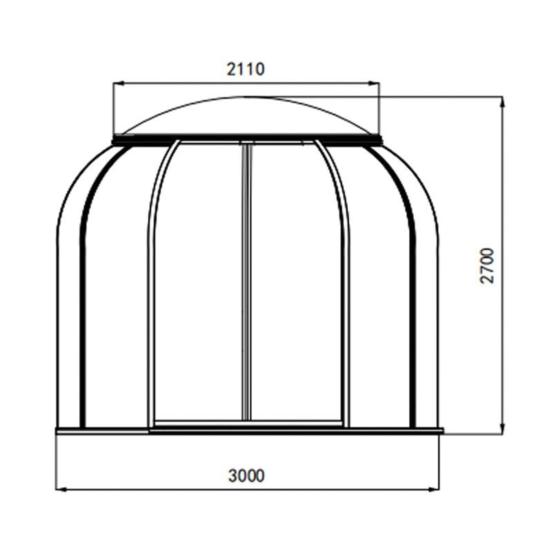 Rotating Polycarbonate Geodesic Dome Tents for Sale Bubble Dome Capsule House