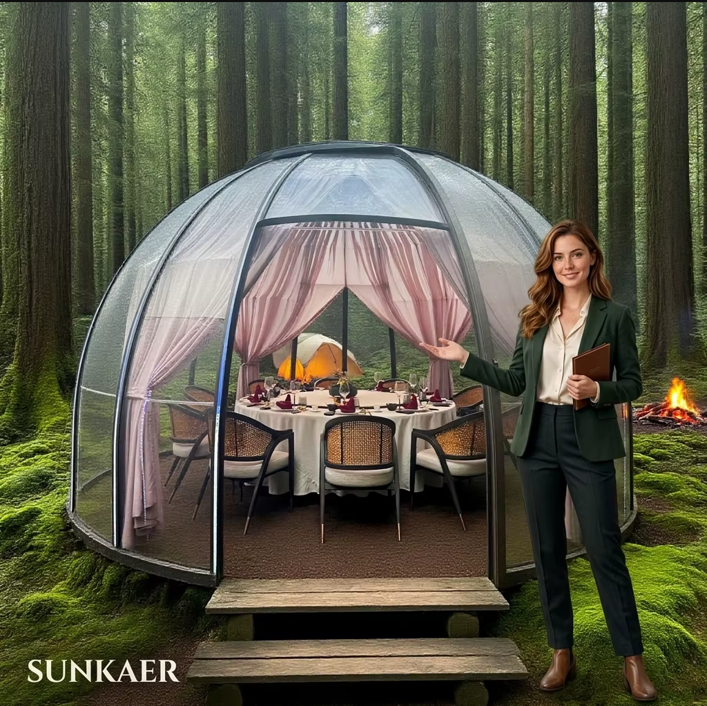 Boost Your Business Revenue with Sunkaer’s Polycarbonate Bubble Domes – A Smart Investment for Hospitality & Leisure