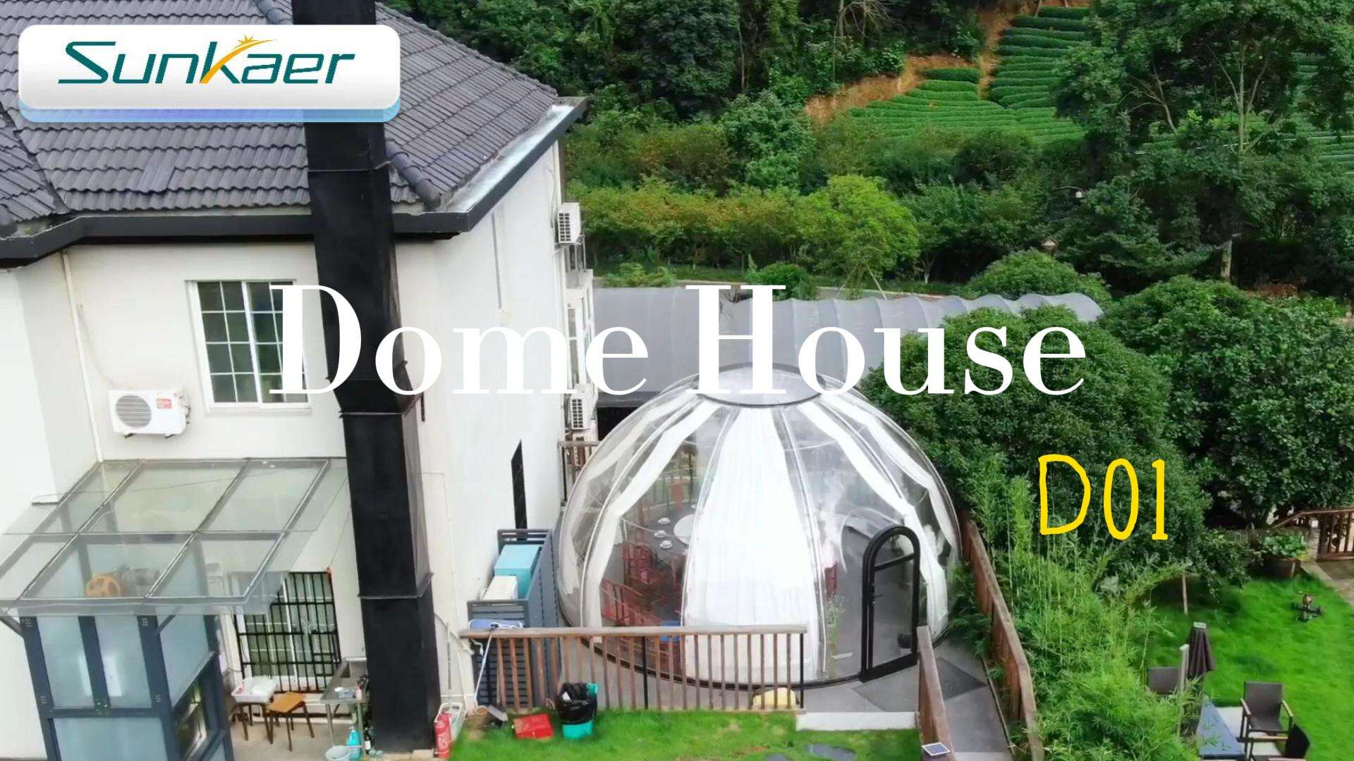Sunkaer Polycarbonate Dome House: The Ultimate Outdoor Restaurant Solution