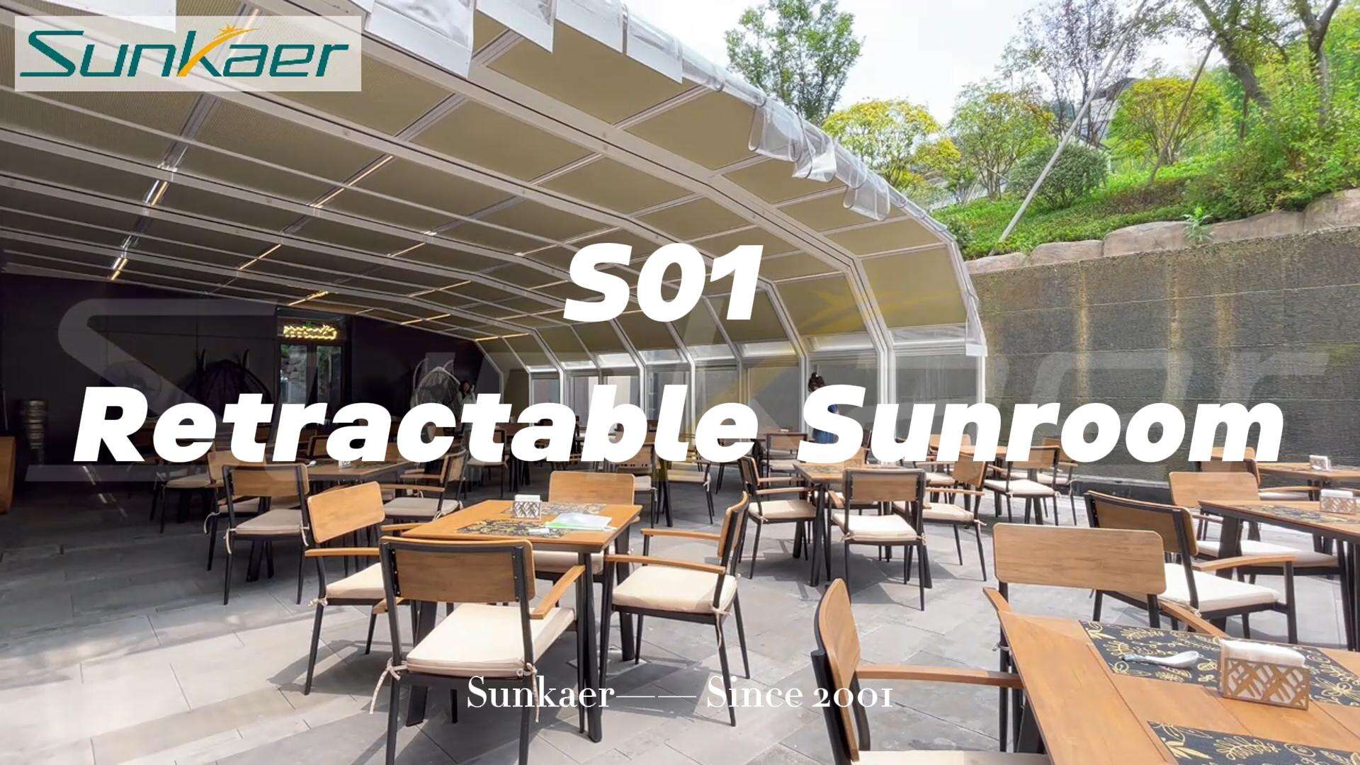 Increasing Restaurant Capacity with a Custom Retractable Enclosure | Hotel Project